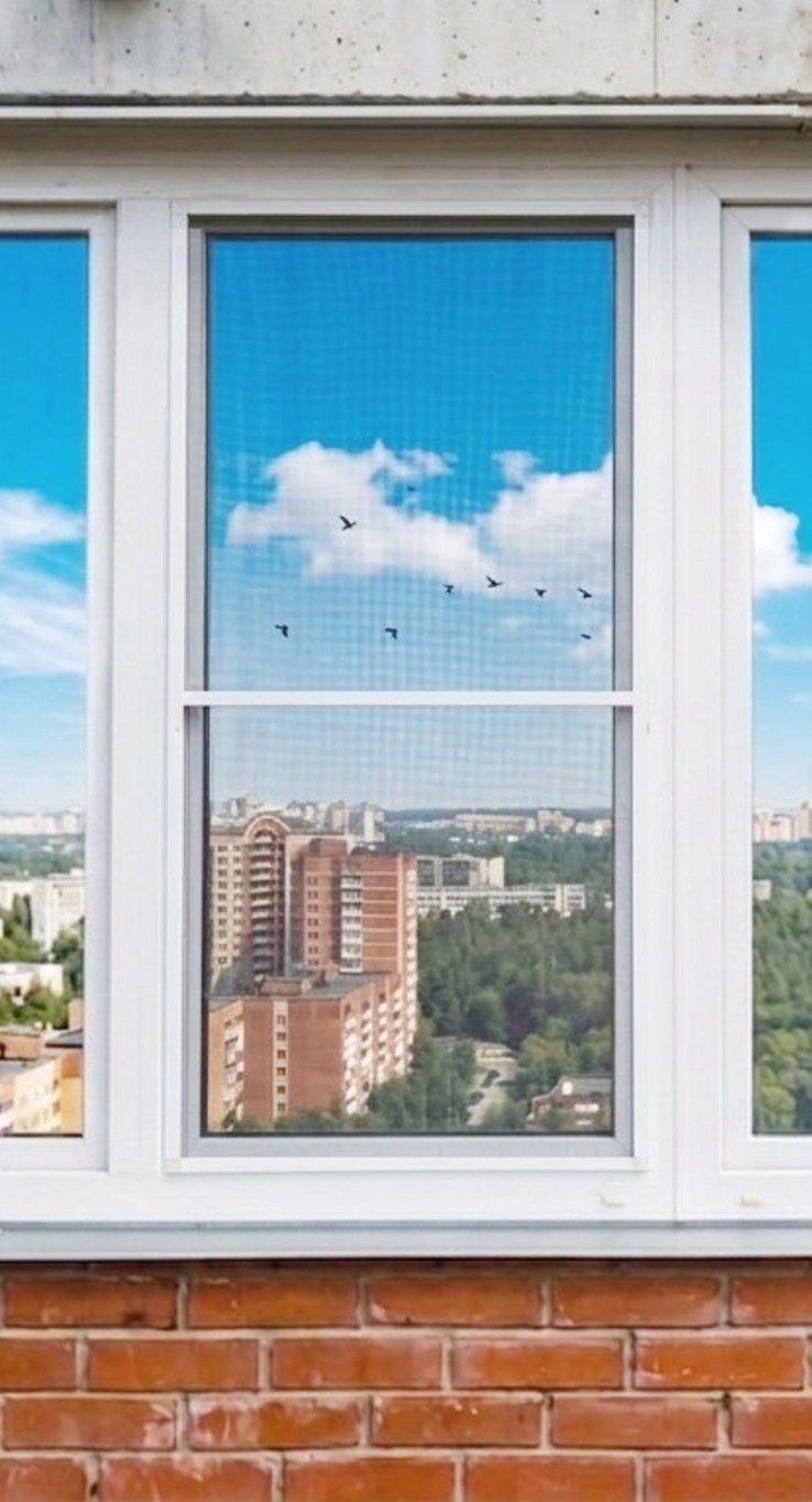 Вставная сетка — вид снаружи